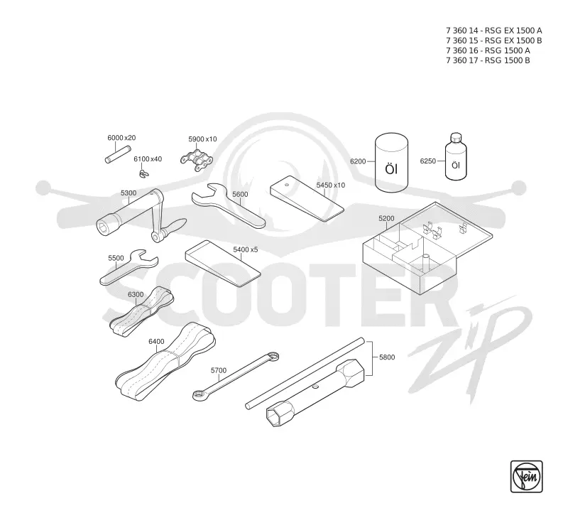 73601761000 - RSG 1500 B (50Hz, 400V), стр.4