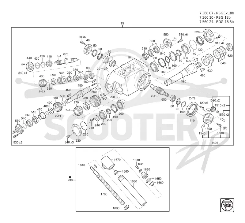73600700406 - RSG, EX18b (50Hz, 400V)