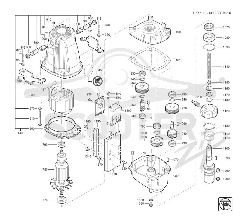 72721100230 - KBB 30 Rev. X