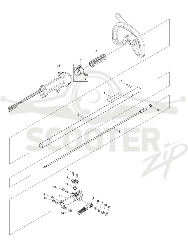 DOLMAR CS-246.4CBC схема 2
