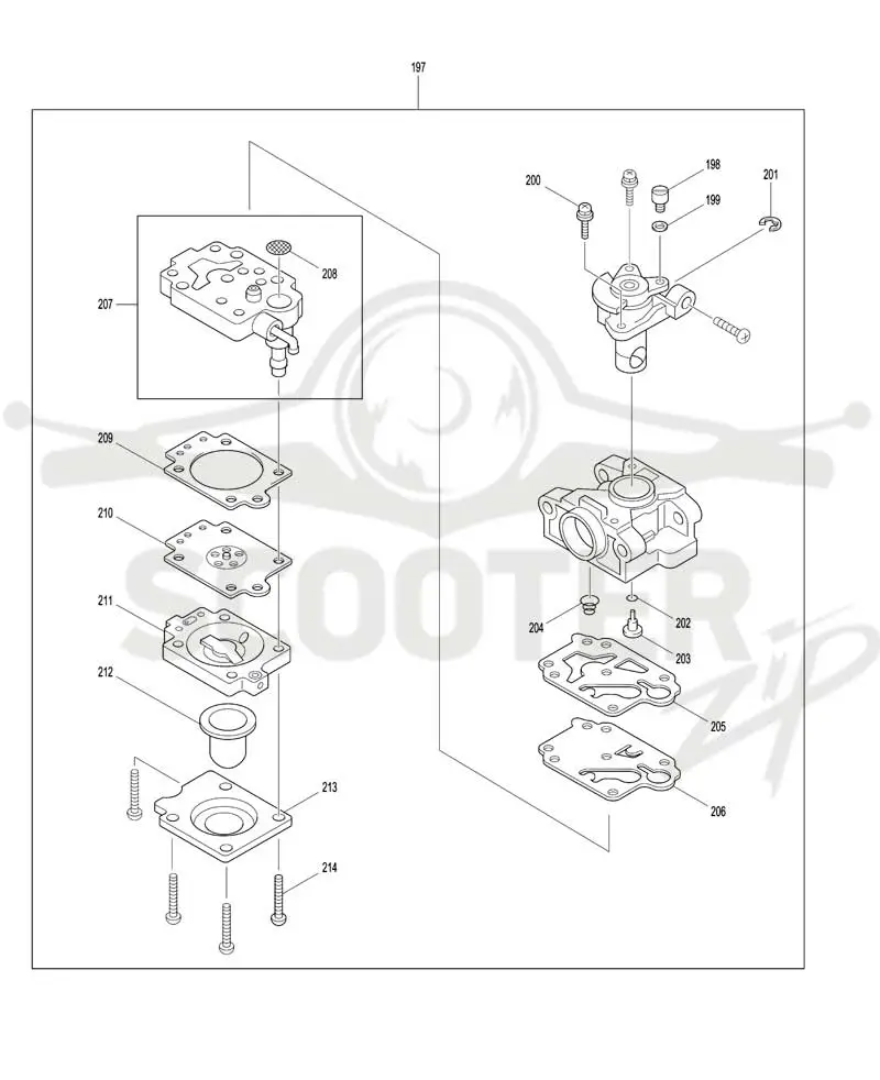 DOLMAR CS-246.4CBC схема 4