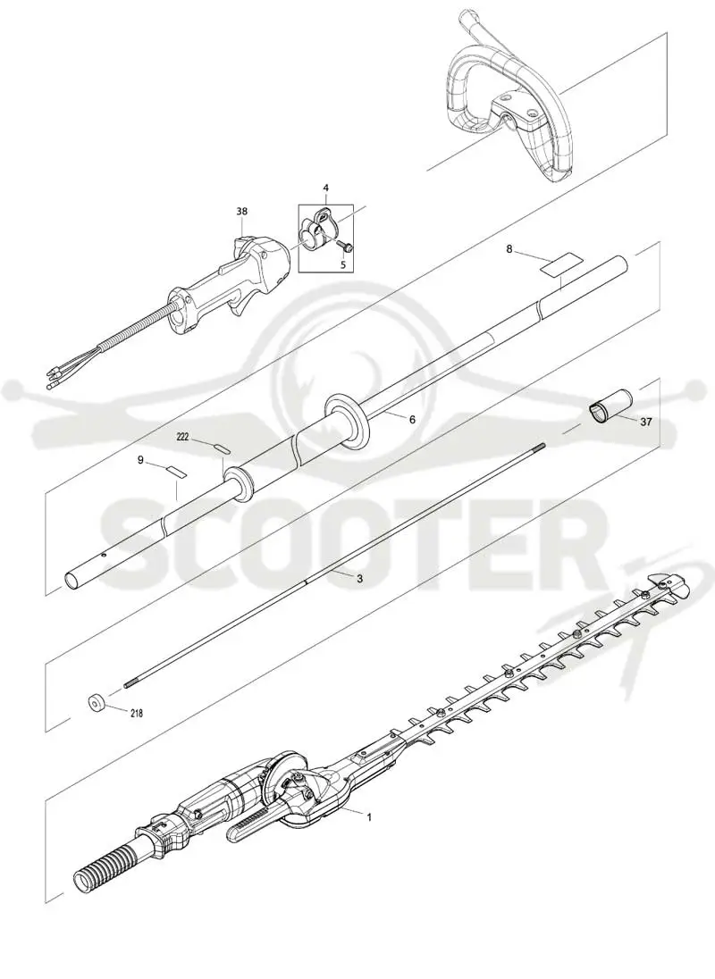 DOLMAR MH-246-4D схема 1