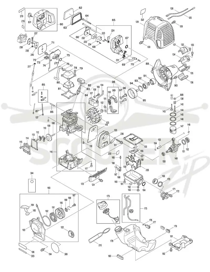 DOLMAR MH-246-4D схема 4