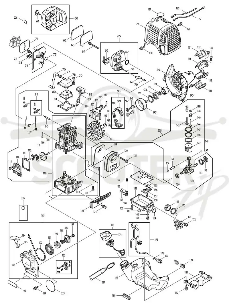 DOLMAR MS-246.4 UE схема 2