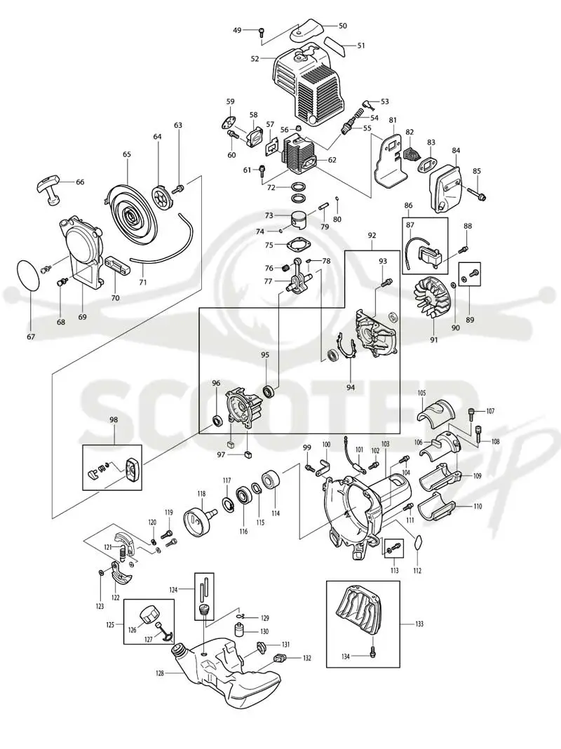 DOLMAR MS-3202E схема 3