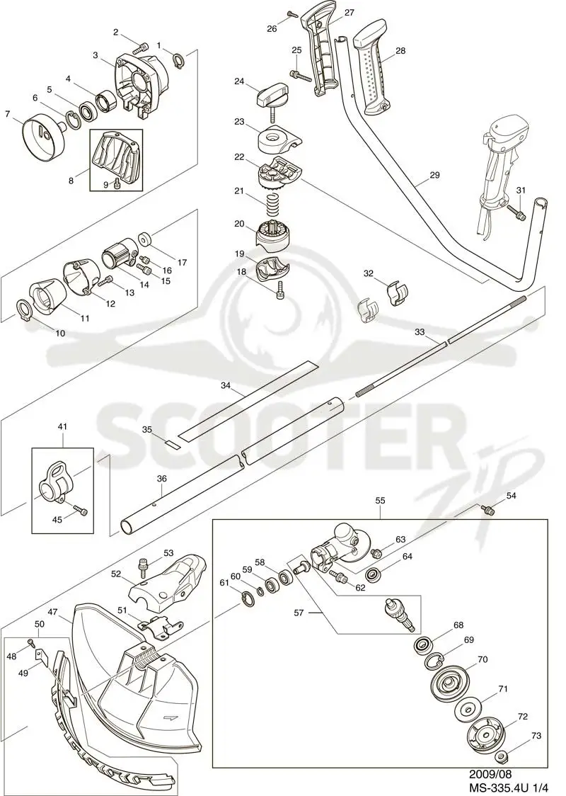DOLMAR MS-335.4T схема 1