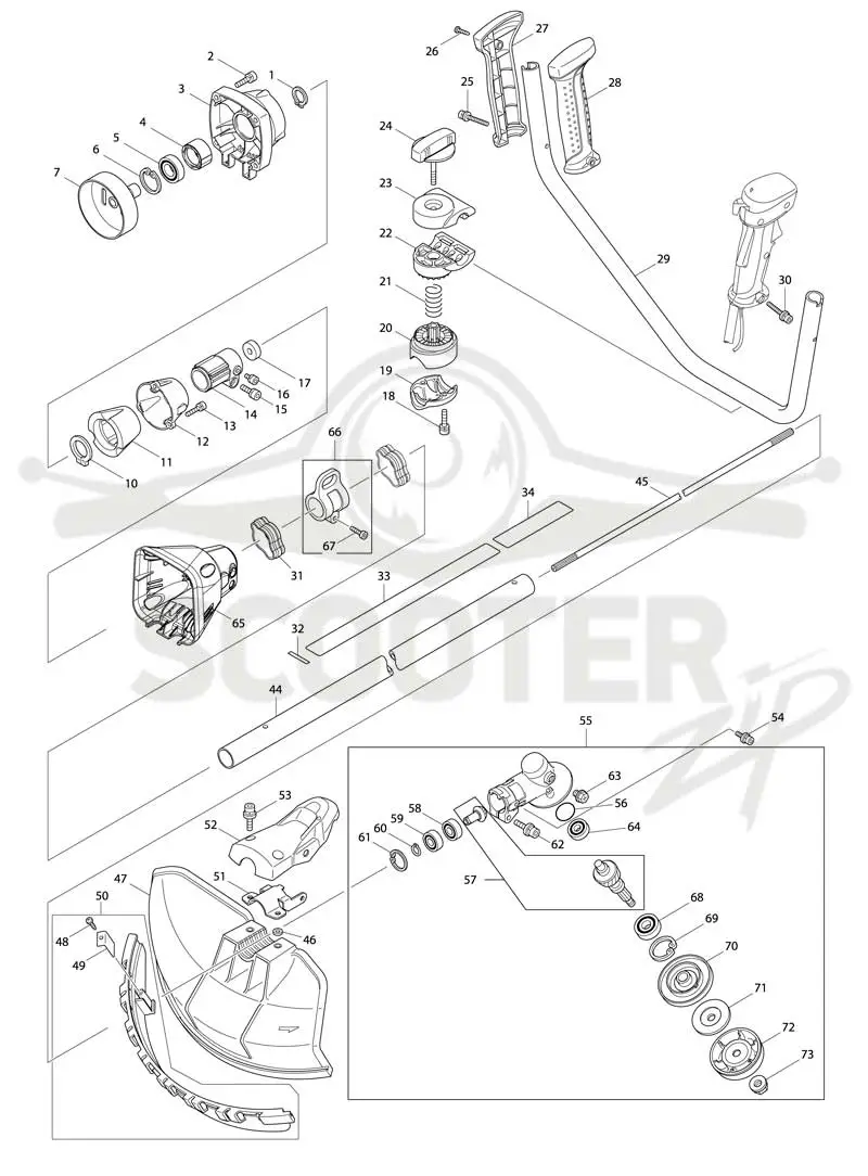 DOLMAR MS-430.4U схема 1