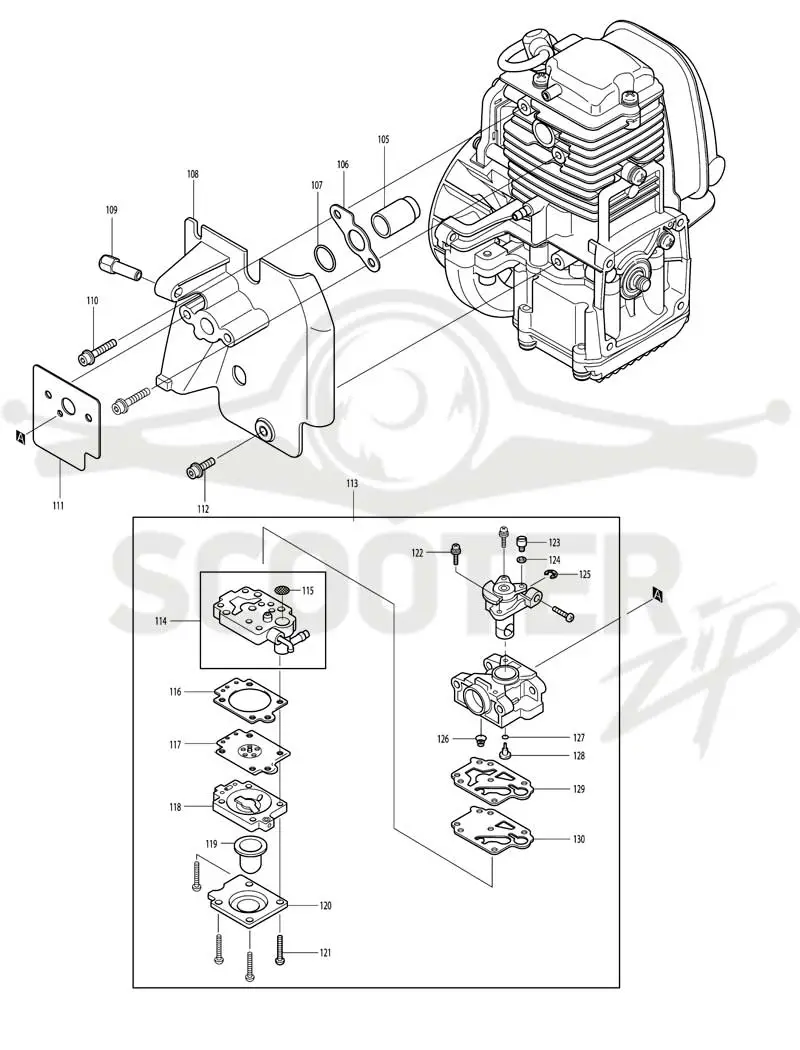 Dolmar PB-252.4 схема 6