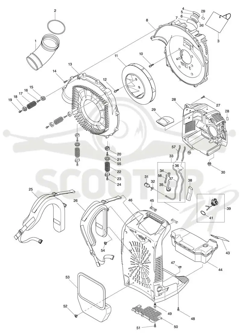 DOLMAR PB-7650.4 схема 1
