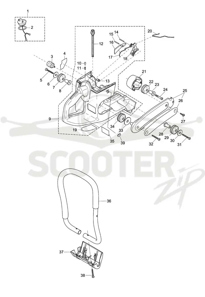DOLMAR PC-7414 схема 1