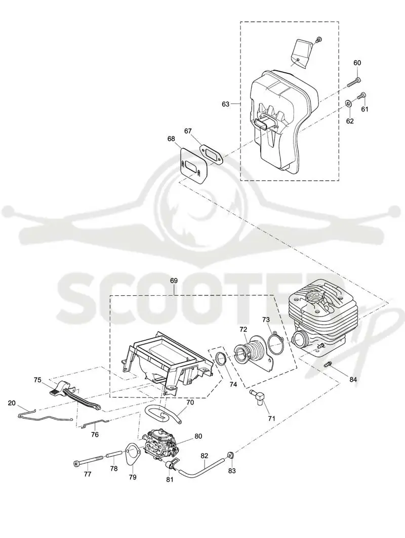 DOLMAR PC-7414 схема 3