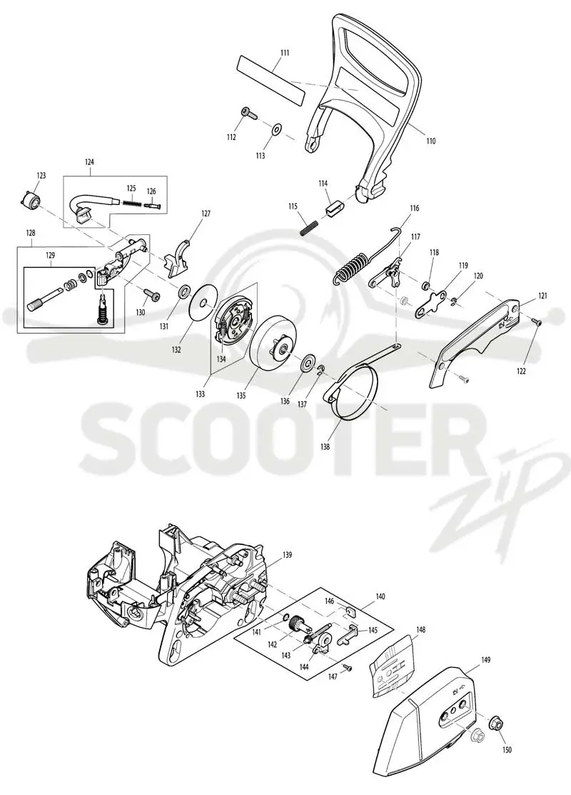 DOLMAR PS-32C схема 5