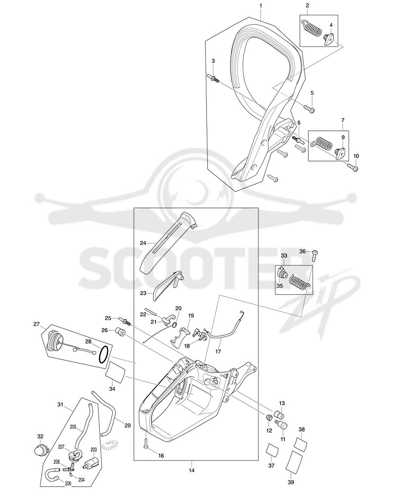 DOLMAR PS-352TLC схема 1