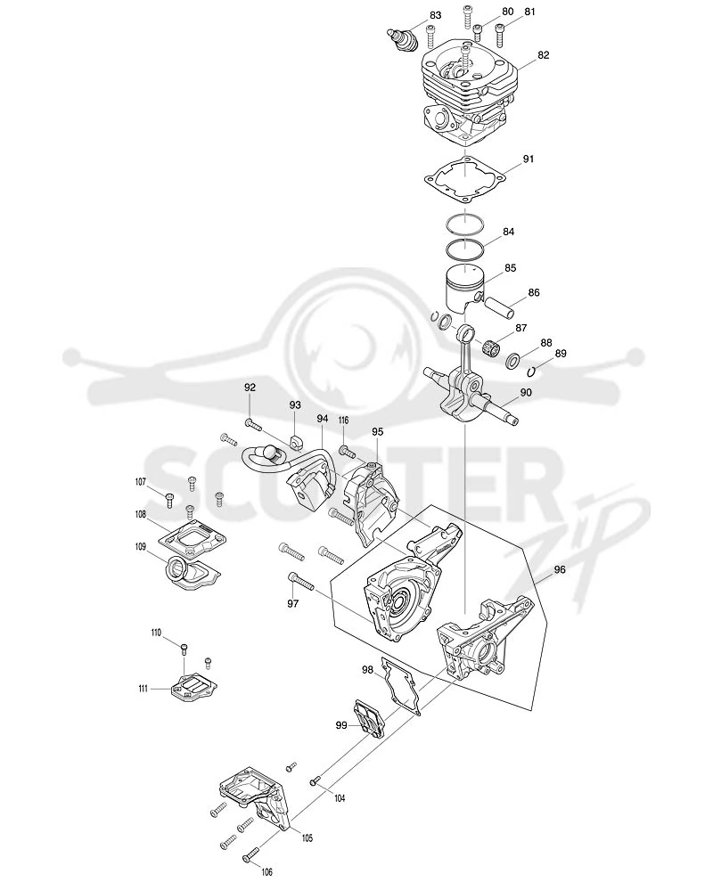 DOLMAR PS-352TLC схема 3