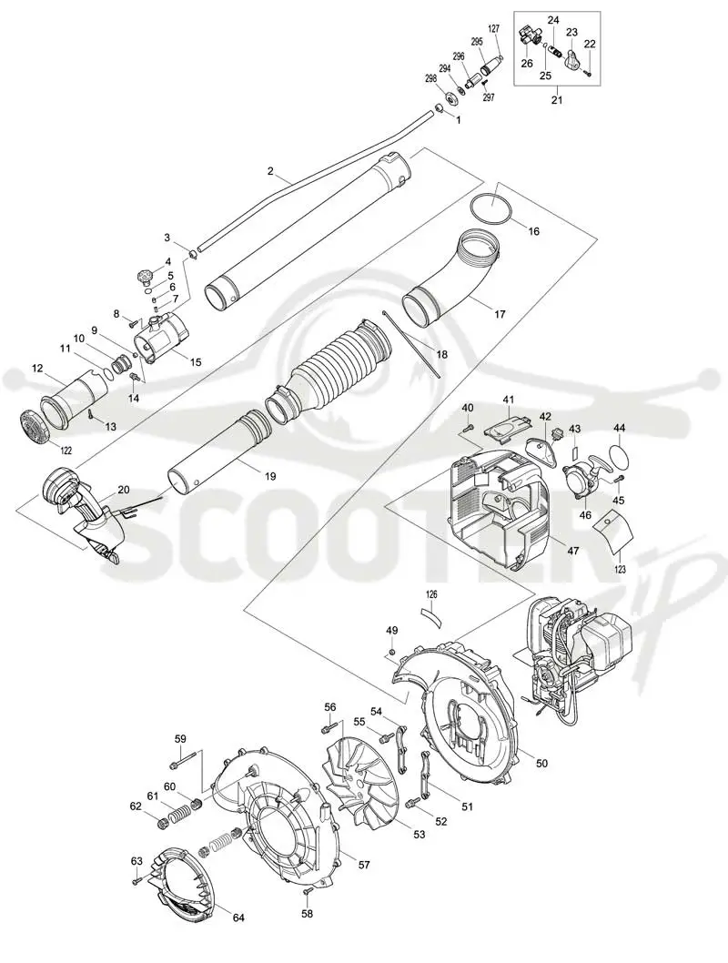 DOLMAR SP-7650.4R схема 1