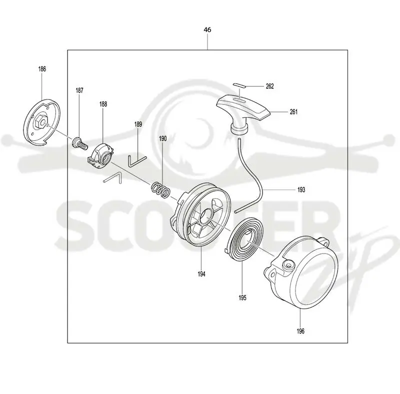 DOLMAR SP-7650.4R схема 6
