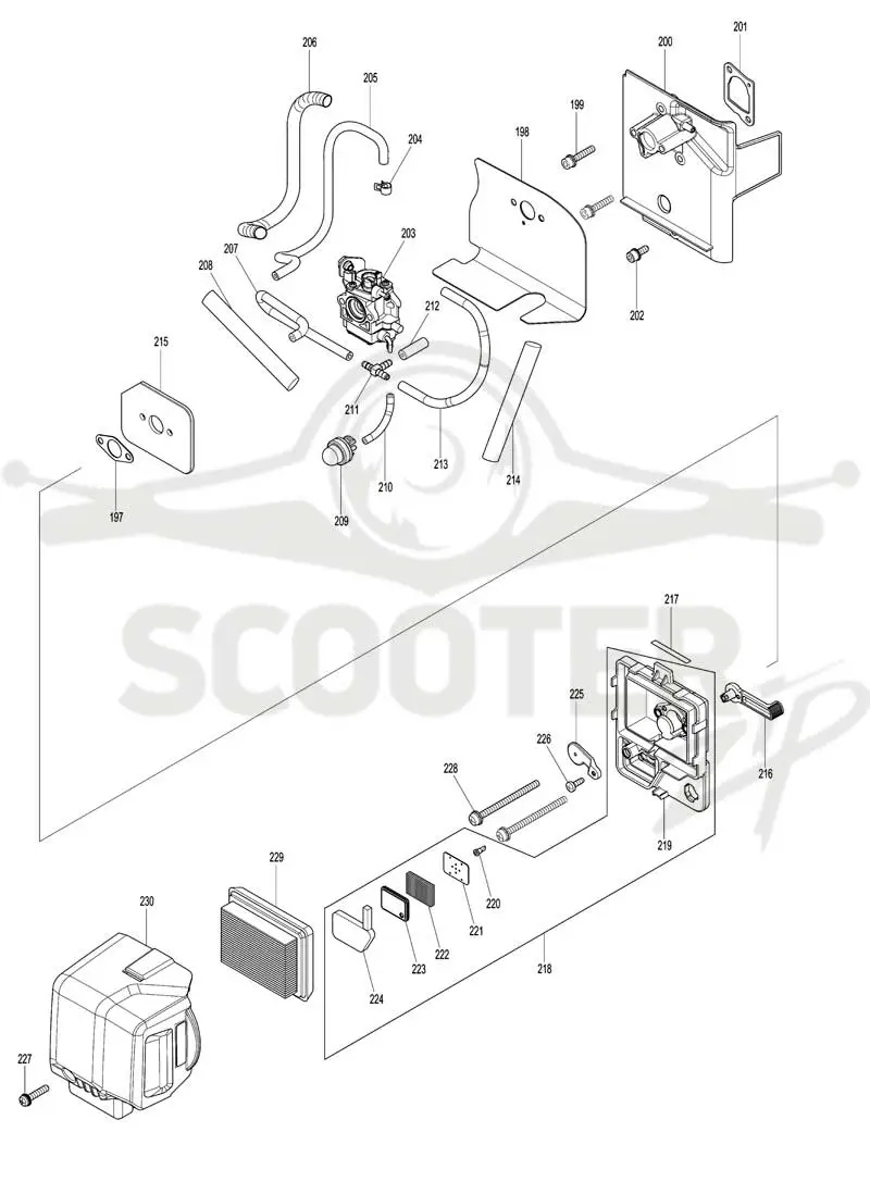 DOLMAR SP-7650.4R схема 7