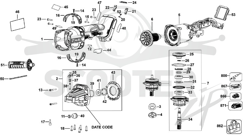 DCG4610T2 TYPE 1 Схема