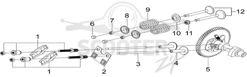 Клапана, распредвал
