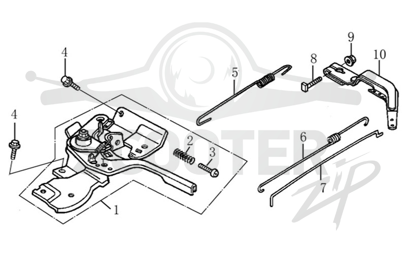 Привод дроссельной заслонки