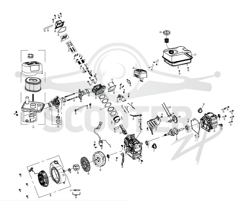 ДВИГАТЕЛЬ DH212