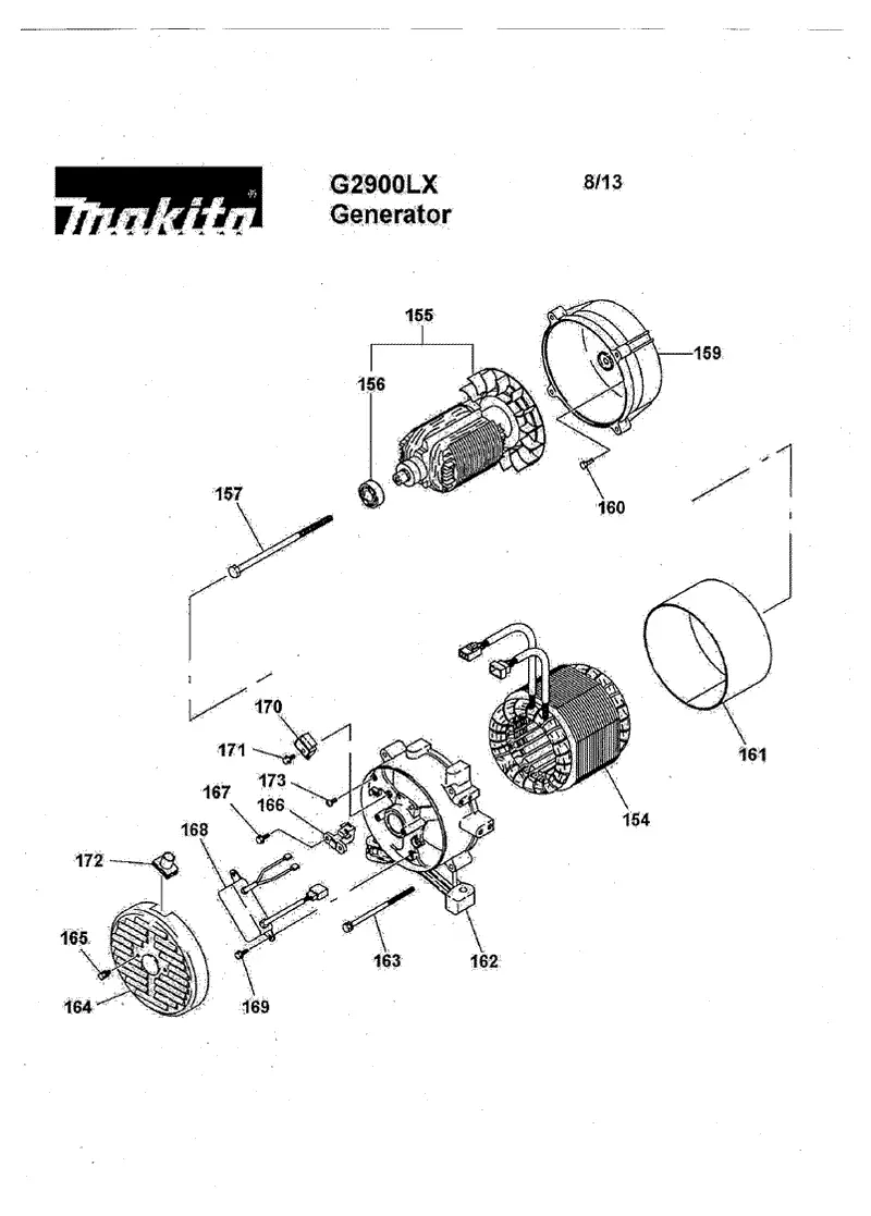 Makita G2900LX, стр.8