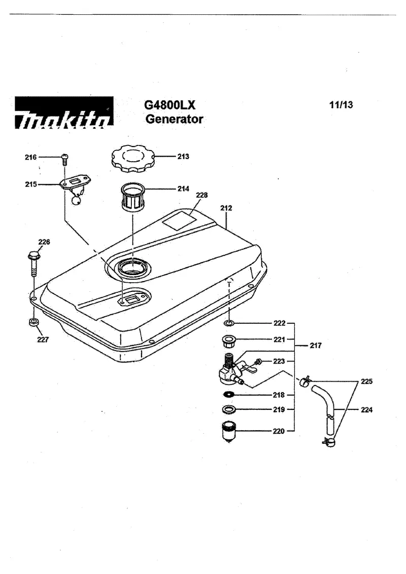 Makita G4800LX, стр.11