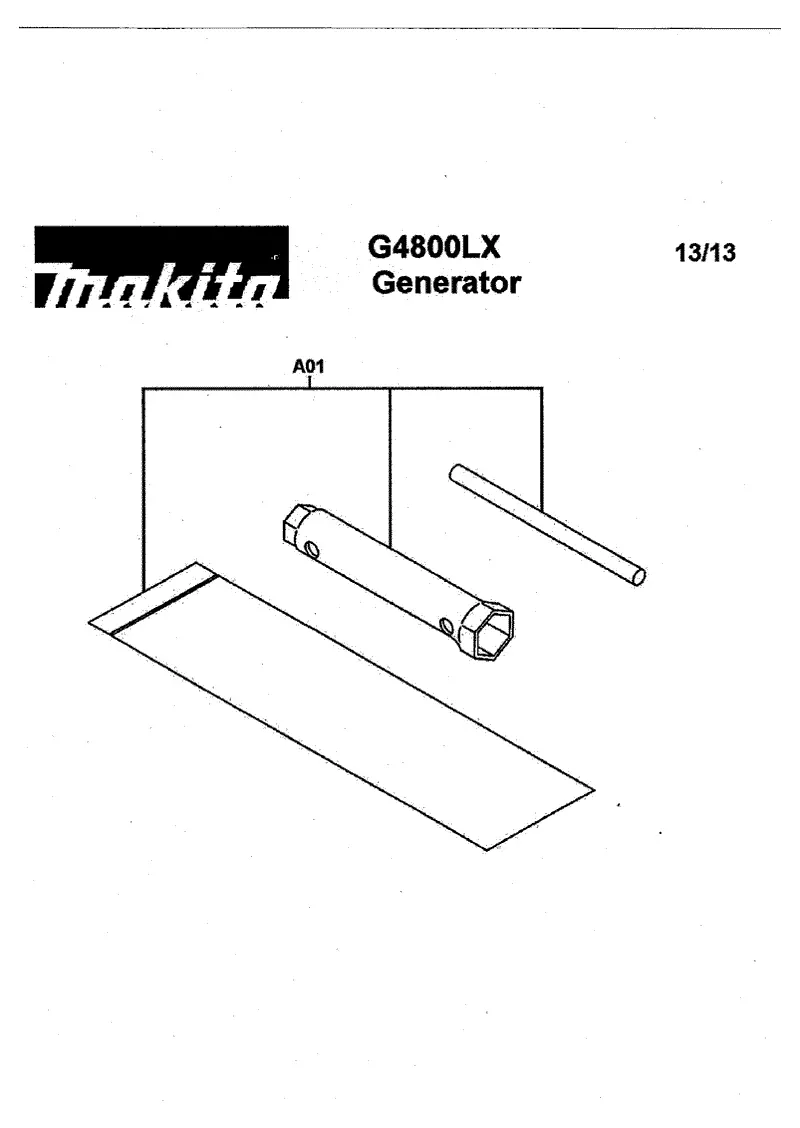 Makita G4800LX, стр.13