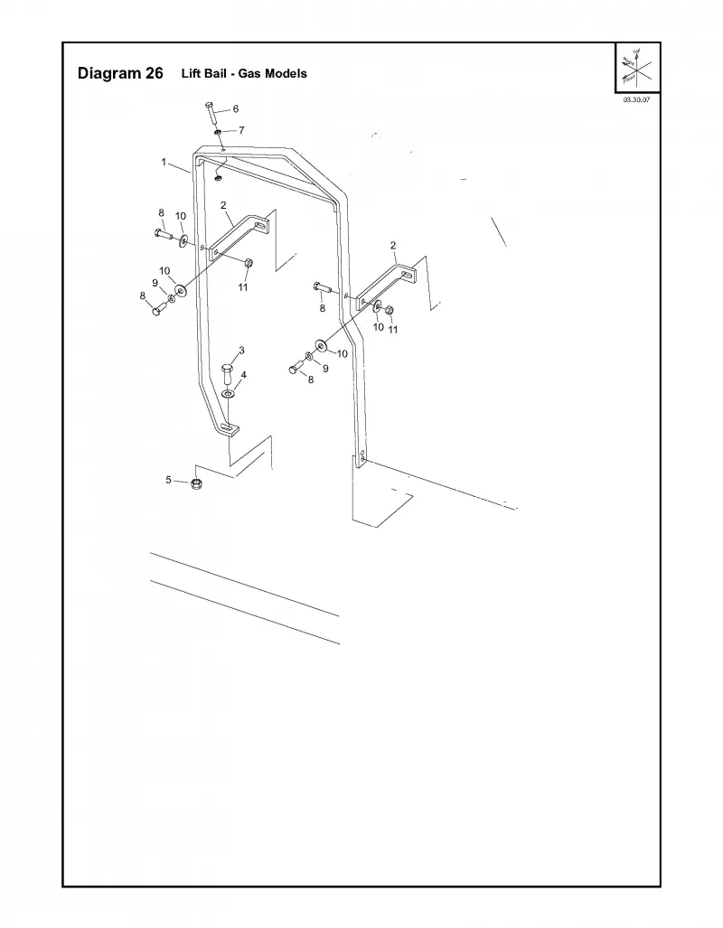 Lift bail - gas models