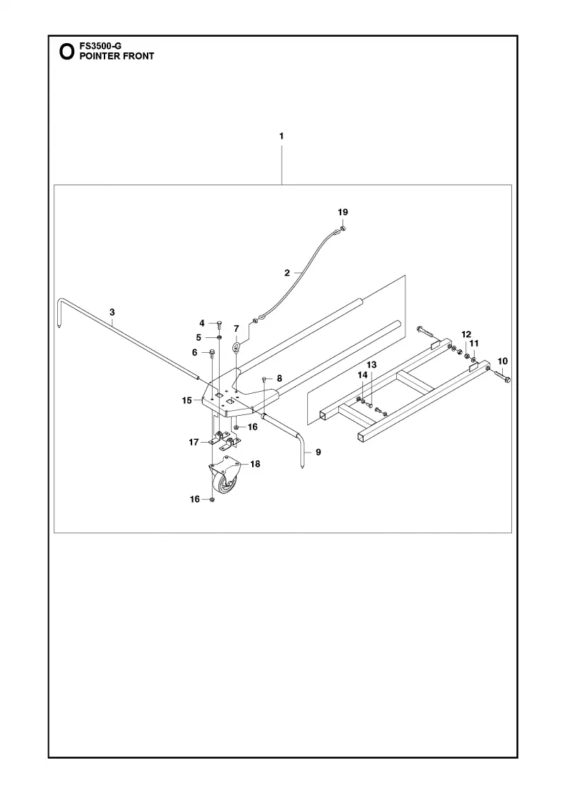 Pointer front