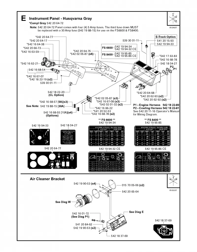 Instrument panel
