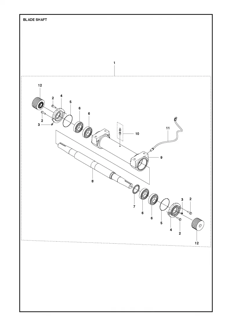 Blade shaft