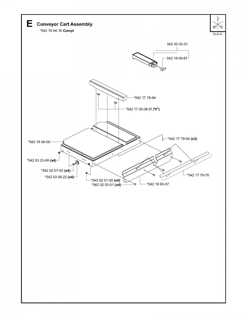 Conveyor cart