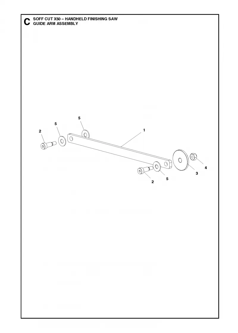 Blade arm