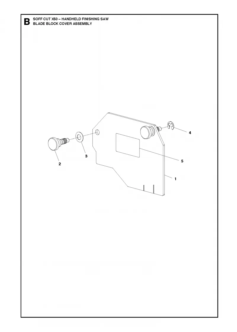 Blade block cover