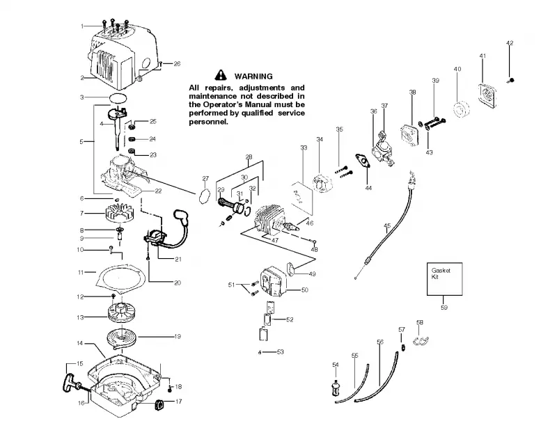 952715734, 2011-02. Двигатель