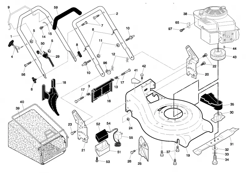 3. 96141001400, 2007-04. Рама и двигатель