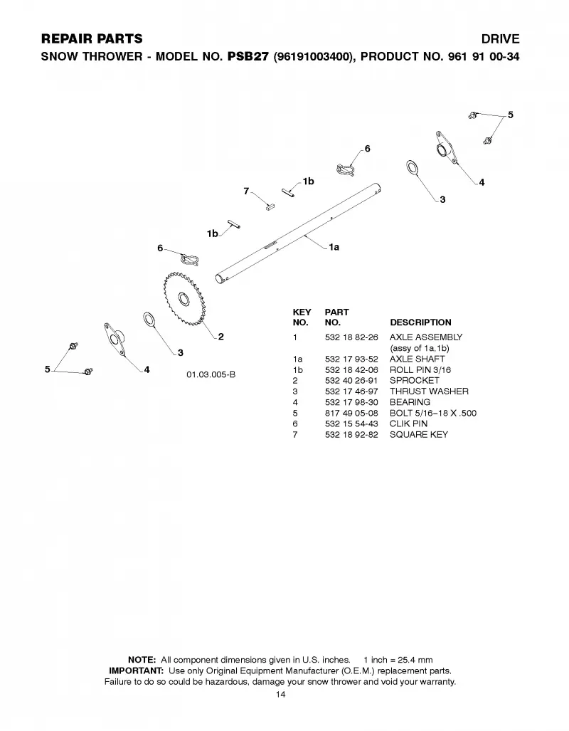 96191003400, 2010-08. Привод B