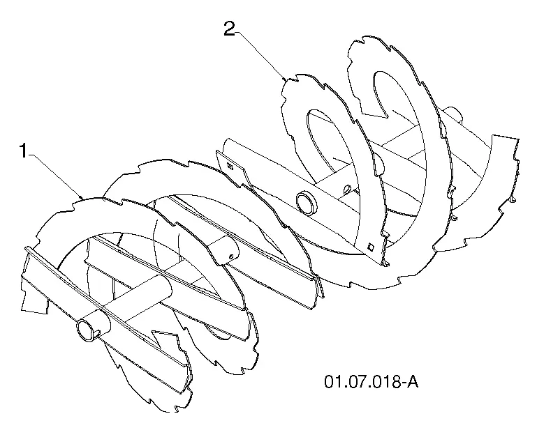 96191004403, 2012-05. Кожух шнека и крыльчатки C