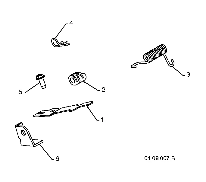 96191003701, 2009-08. Ручка B