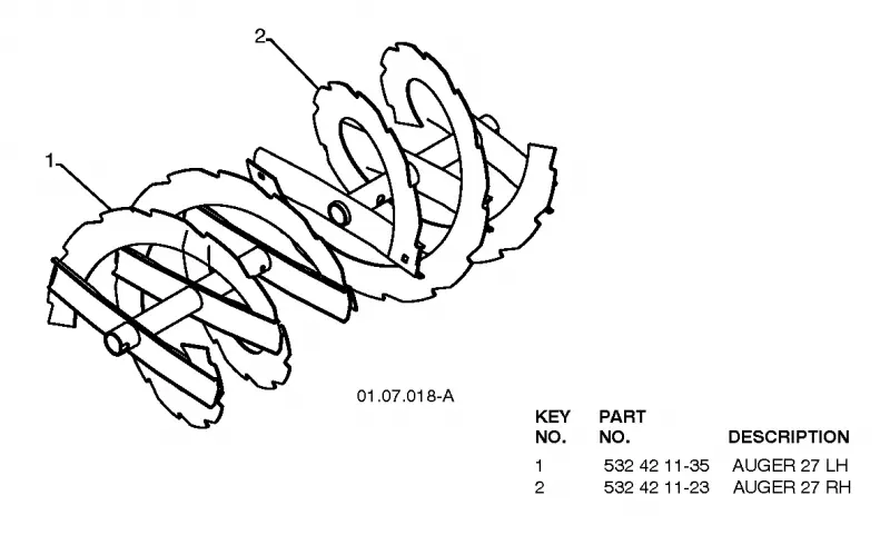 96191002805, 2009-10. Кожух шнека и крыльчатки A
