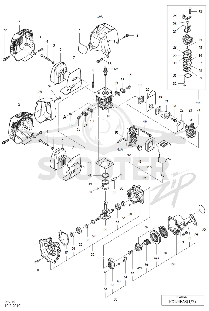 HITACHI TCG 24EAS (1 of 3)