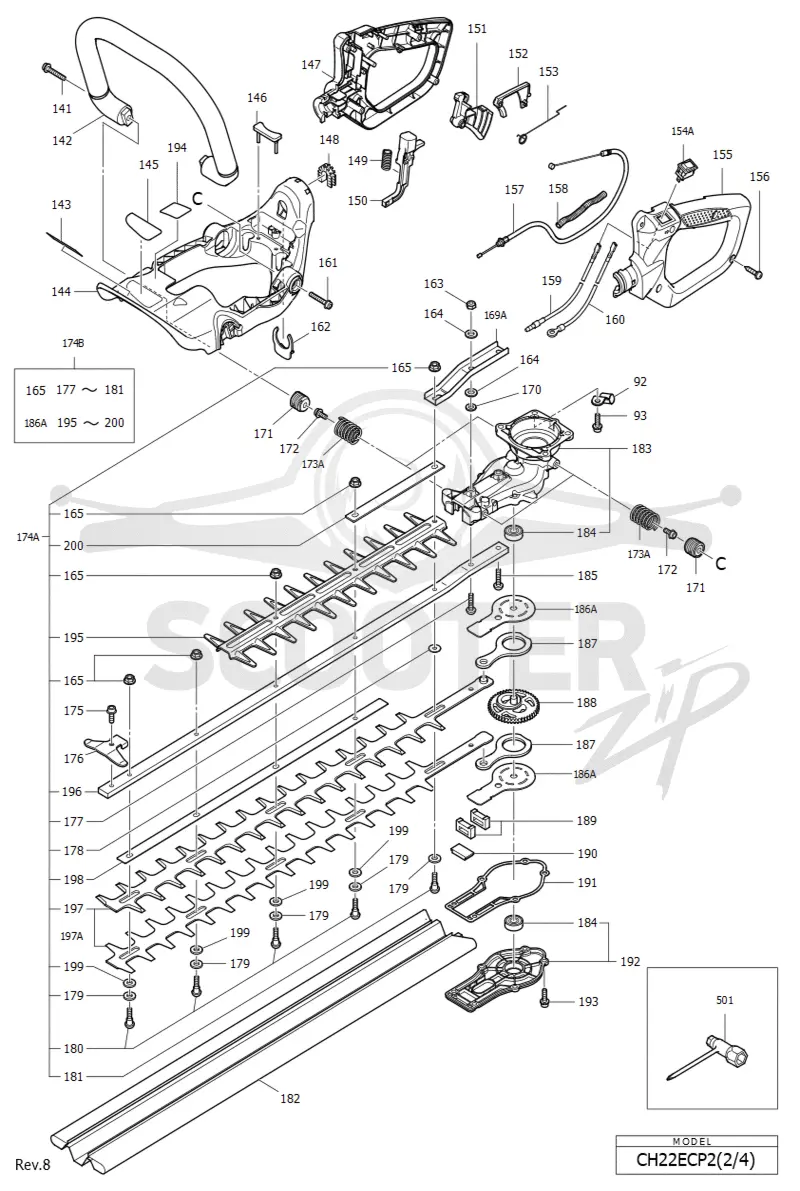 HITACHI CH 22ECP2 (2 of 4)
