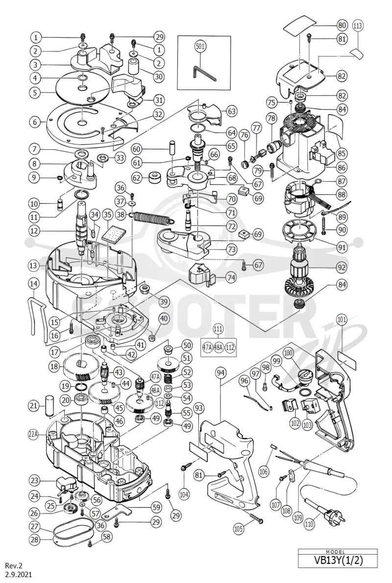 HITACHI VB 13Y (1 of 2)