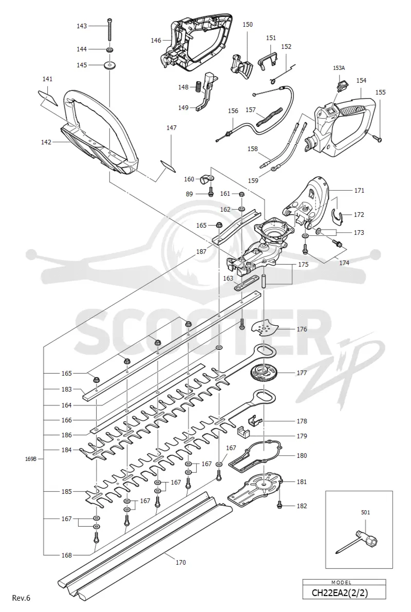 HITACHI CH 22EA2 (2 of 2)
