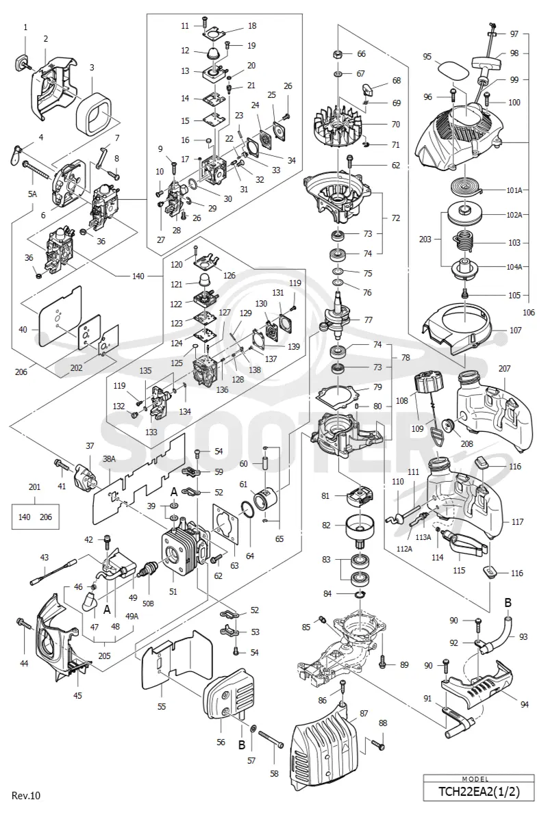 HITACHI TCH22EA2 (1 of 2)