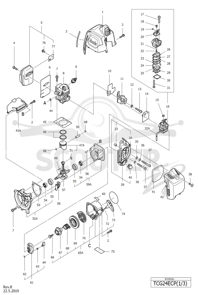HITACHI TCG 24ECP (1 of 3)