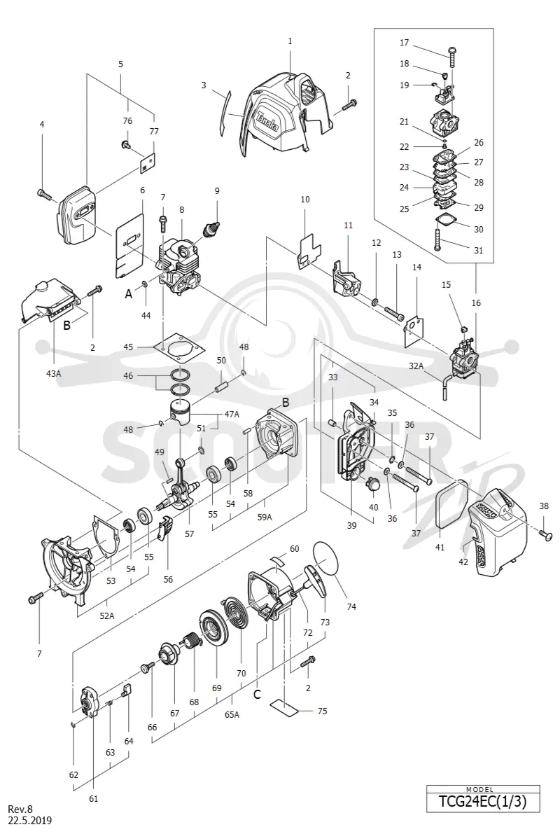HITACHI TCG 24EC (1 of 3)