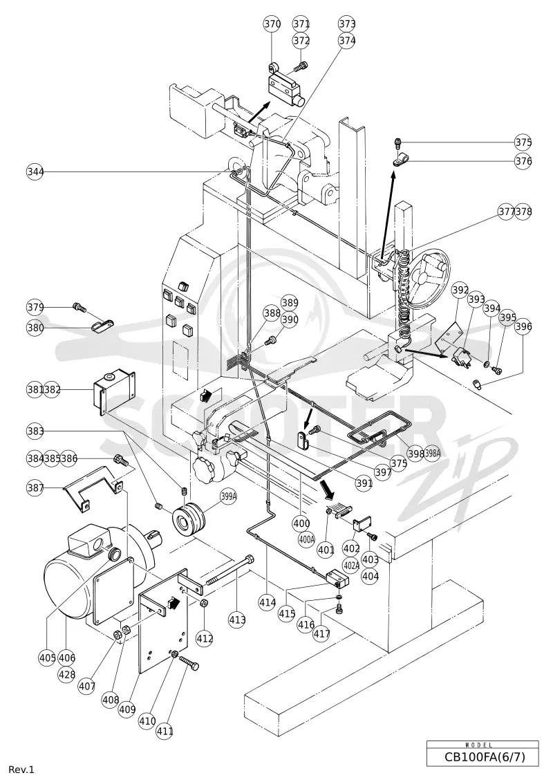 HITACHI CB 100FA (6 of 7)