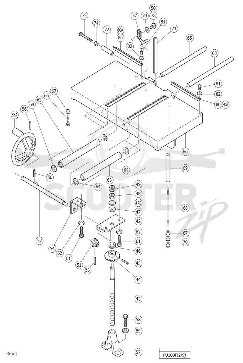 HITACHI PU 100F (2 of 9)